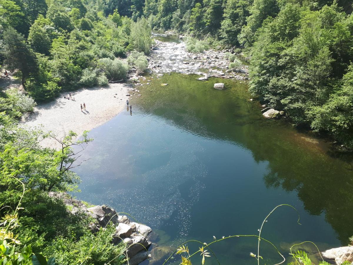 Appartamento La Meridiana A Traffiume Каннобио Экстерьер фото